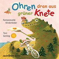Ohren dran aus grüner Knete - CD-Cover